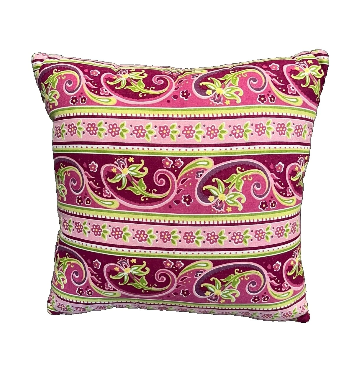Cotton Blend Paisley Home Décor Pillows