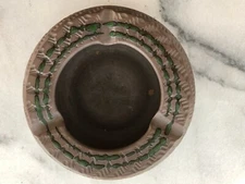 Vintage Ceramic Ashtray Mid Cent Retro Tiki Bar Japan Pottery Japanese Character