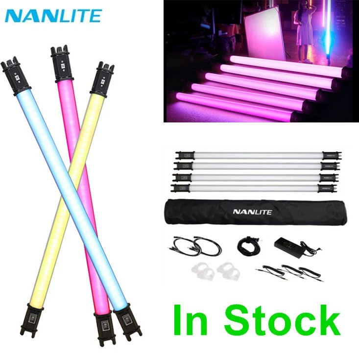 Nanlite Pavotube 15C 77cm/30C 117cm RGBW Handheld Led Video Light 2700K-6500K - Image 2 of 4
