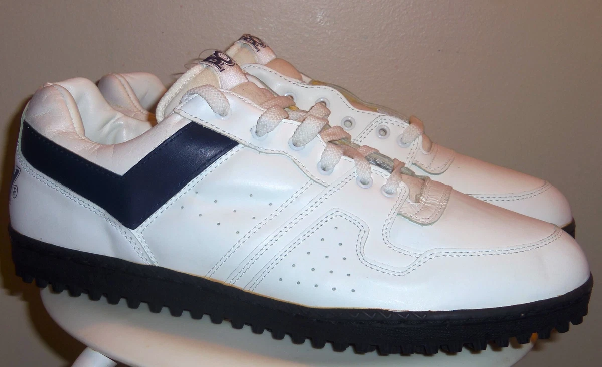 NEW VINTAGE 80 s PONY ASTRO 1984 TURF TRAINER FOOTBALL BASEBALL SHOES 13.5 RARE