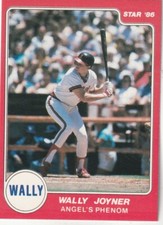 FREE SHIPPING-MINT-1986 Star  Wally Joyner ANGEL'S PHENOM