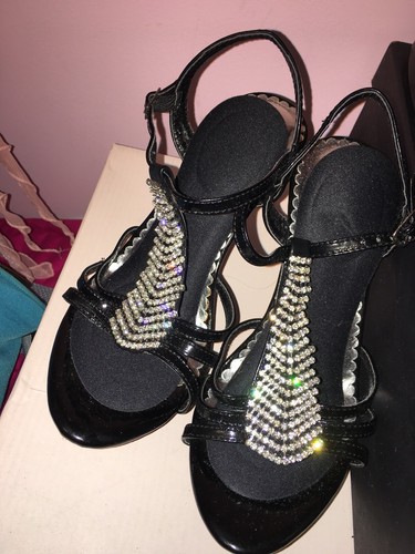 Formal Sandals High Heel Rhinestone 