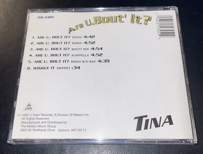 洋楽 Tina Are U Bout' It 1997 indie R&B n_t0096719_390.jpg