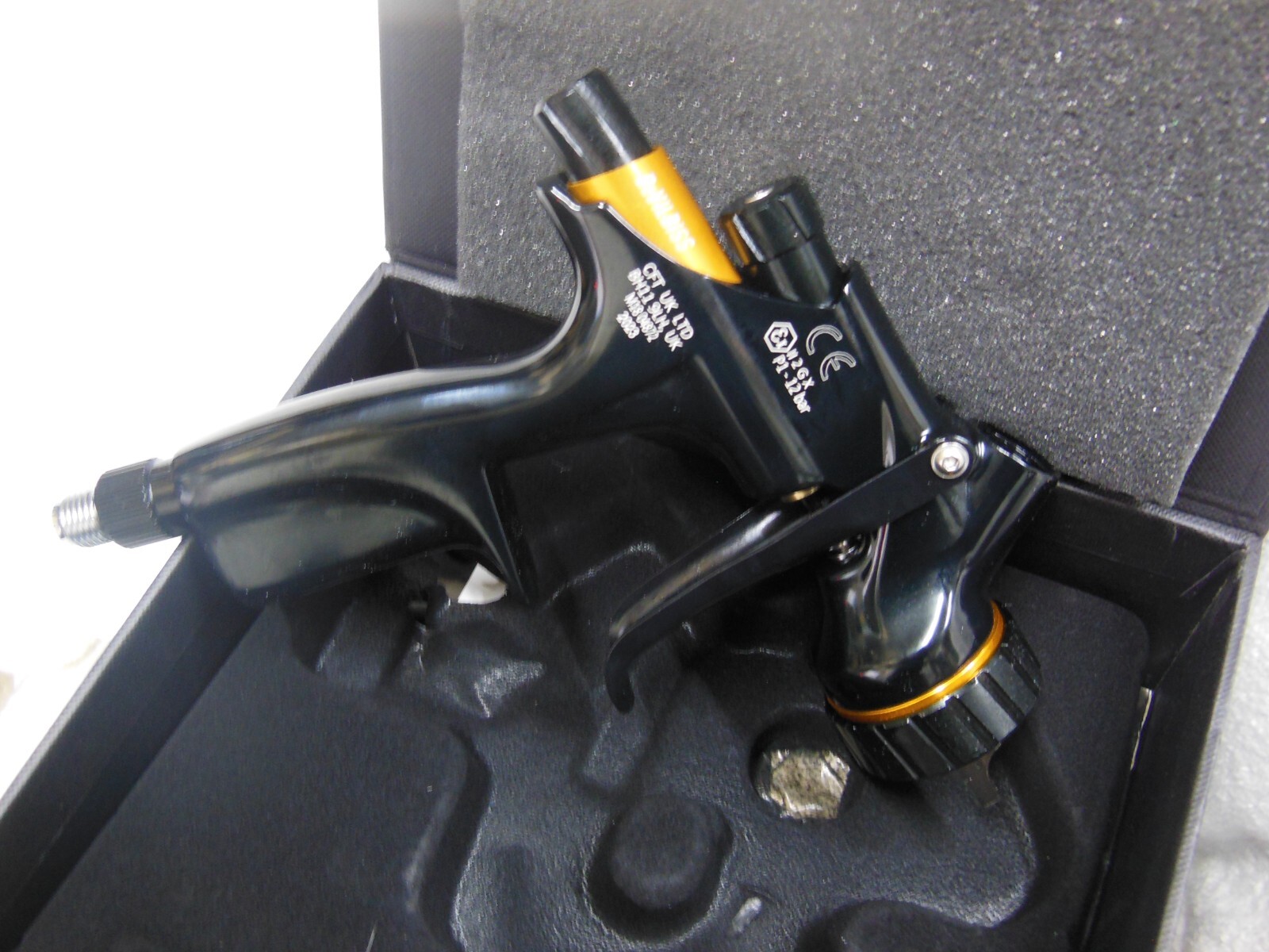 Devilbiss DV1 clear coat paint Gun and cup has 1.3 tip eBay