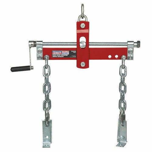 SEALEY ENGINE LEVELLER 680KG CRANE HOIST CHAIN LOAD GARAGE LIFT LOADING BALANCER