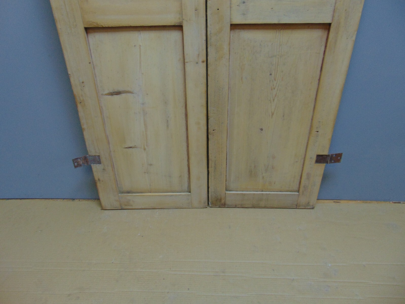 Pair Pine Victorian Alcove Cupboard Doors ref 140D eBay