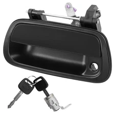 69090-0C010 Tailgate Handle Liftgate Latch Keyhole For 00-06 Toyota Tundra Black