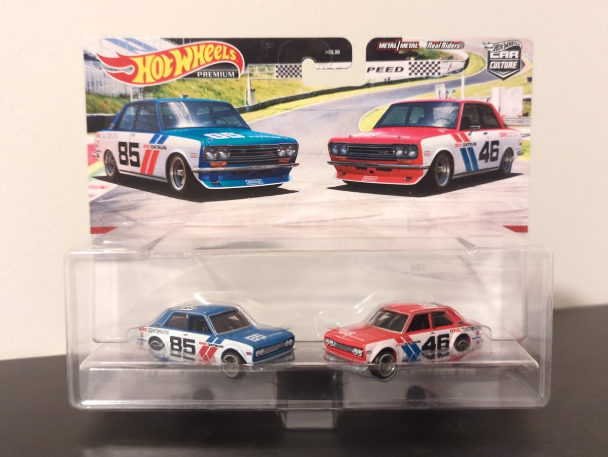 HOT WHEELS '71 BRE DATSUN 210 w/Real Riders Premium 2 Pack 2021 | eBay