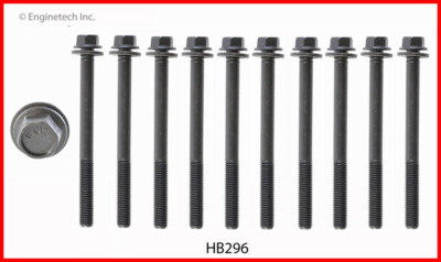 Head Bolt Set   EngineTech  HB296  Acura  Honda 1.7L  D17A Series  2001 - 2005