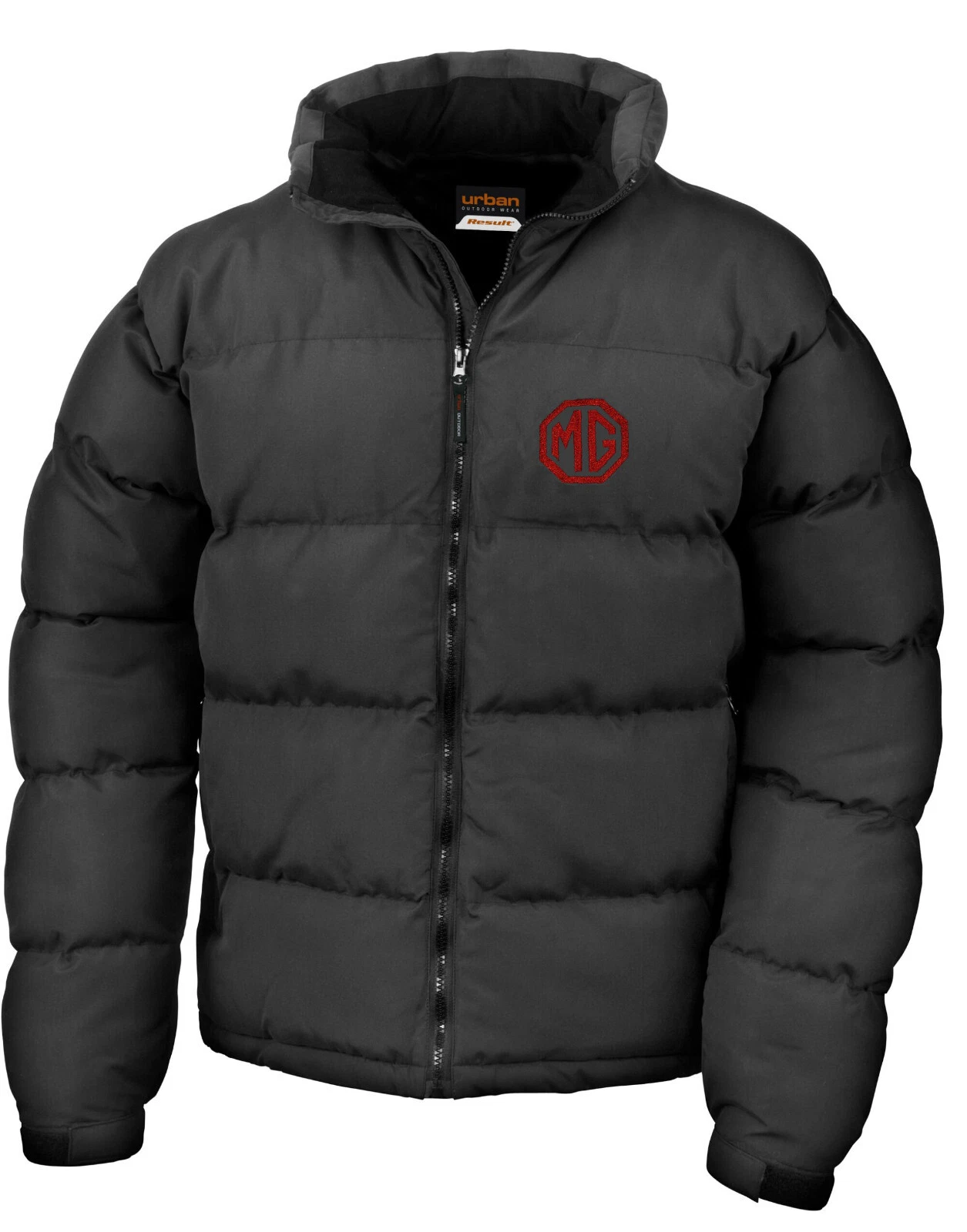 MG Puffer Jacket Embroidered Down Feel Jacket Classic Personalised Free P&P