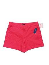 Nautica Women s Size 10 Rouge Pink Stretch Shorts NWT Cotton Blend 5