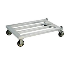 New Age 1201 25.75" x 20" Welded Aluminum Mobile Dunnage Rack