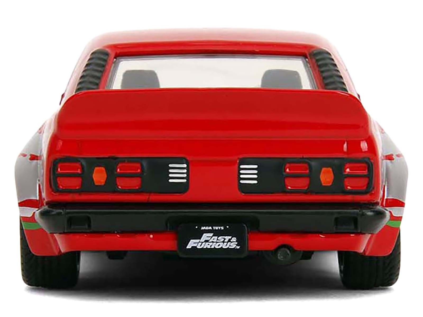 1974 MAZDA RX-3 RED "FAST & FURIOUS" 1/32 DIECAST METAL CAR BY JADA 35630