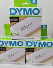 Brand New DYMO 30252 Address Labels – 3 Pack (6 Rolls, 2100 Total Labels)