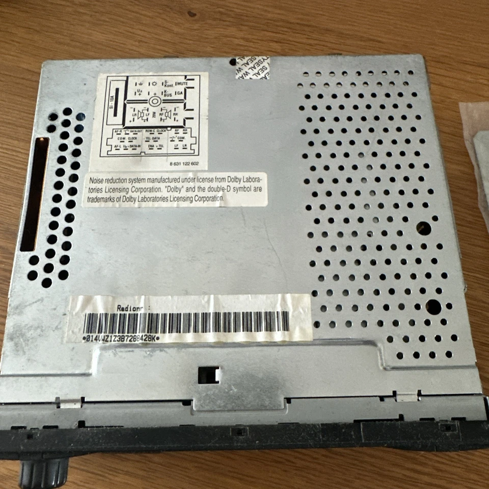 Volkswagen Sharan 2001 Radio CD GPS Reproductor Unidad principal 1J0035186E BRR4353 Foto 2 de 4