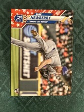 2020 Topps Update Series - Jake Newberry #U-105 Independence Day /76 (RC)