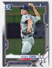 2021 Bowman #BCP-130 Hyun-il Choi Chrome Prospects