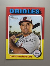 2024 Topps Heritage High Number RC David Banuelos #715 Orioles I-4276