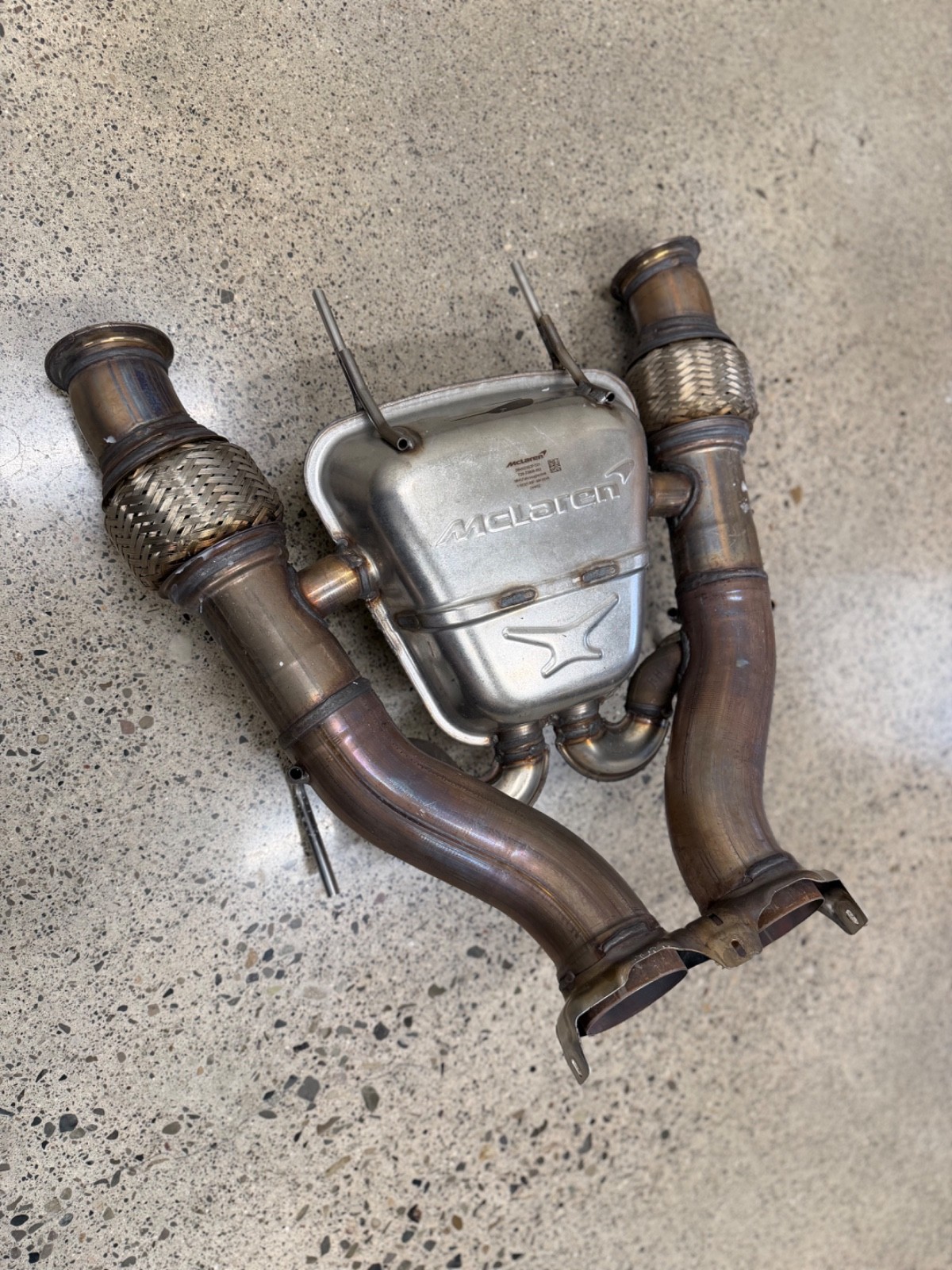 McLaren 750S Muffler