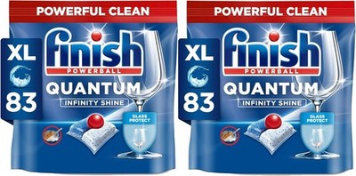Finish Quantum Infinity Shine Spülmaschinentabs   2 x 83 Tabs