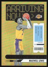 2023-24 NBA Hoops Arriving Now Holo Maxwell Lewis RC #14 Los Angeles Lakers