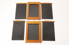C13512 3.25X5.5 TWO ANSCO 3 X 5 POSTCARD FORMAT Plate Holder - USED