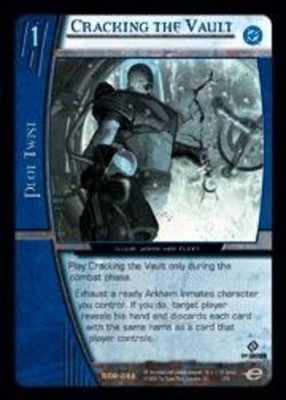 VS System: Cracking the Vault [Played] VS: DC Origins TCG CCG Classic Marvel DC