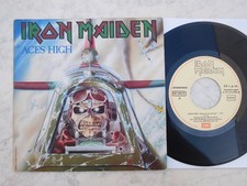 Iron Maiden 7 Single. Aces high. spanish pres...