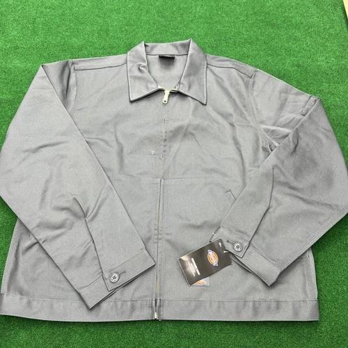 Dickies Unlined Eisenhower Jacket DJT75 Full Zip Gray Mens Size XL R  NWT - product listing photo