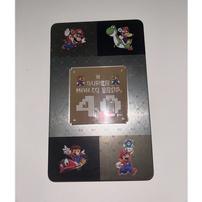 Brand New Super Mario Bros. 40th Anniversary Collectible Game Case Sealed
