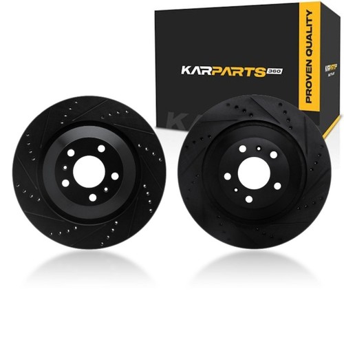 Bentley Continental 2004-2018 Brake discs Set Black Photo - $379