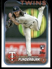 Kody Funderburk 2024 Topps Minnesota Twins #538