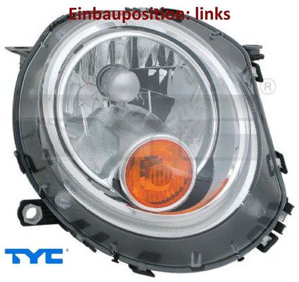 TYC 20-1112-05-2 Hauptscheinwerfer Links Scheinwerfer Frontscheinwerfer-image