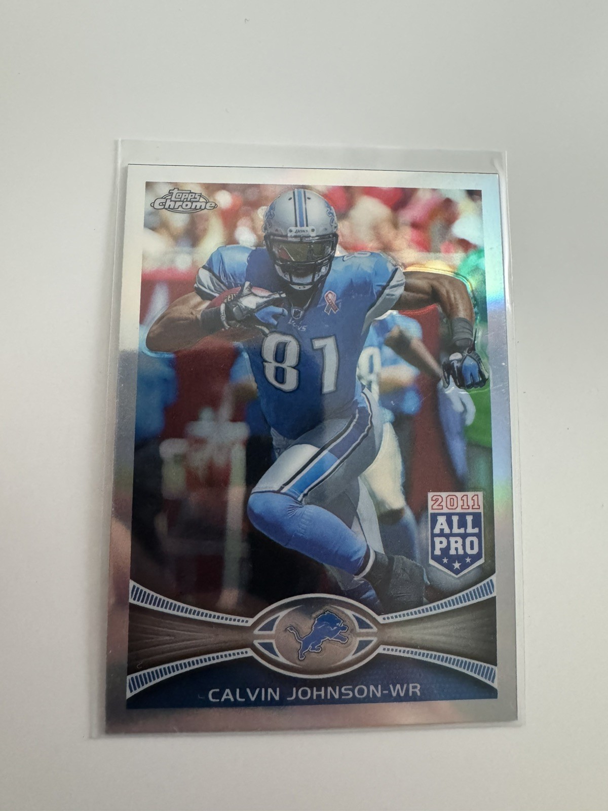 2012 Topps Chrome Refractors #115 Calvin Johnson