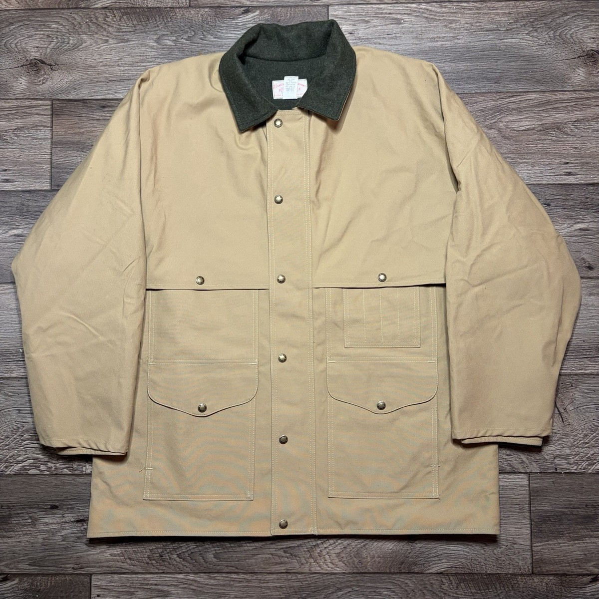 EXCELLENT CC FILSON ALASKAN FIT TIN ORIGINAL STYLE 71 DOUBLE MEN'S
