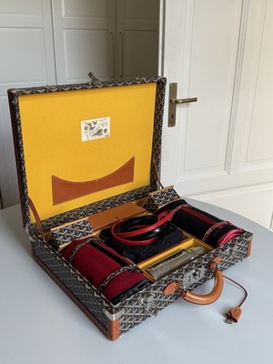 Goyard Custom Order Dog Trunk Truhe Tasche Reisen Hunde