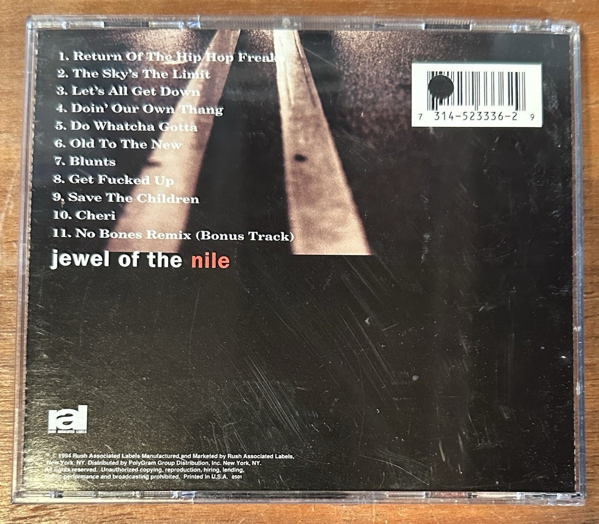 Nice & Smooth CD Jewel Of The Nile, Return Of The Hip Hop Freaks