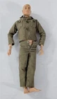 S-752 VINTAGE 1960'S HASBRO 12" GI JOE PAINTED HAIR BLONDE WITH OUTFIT