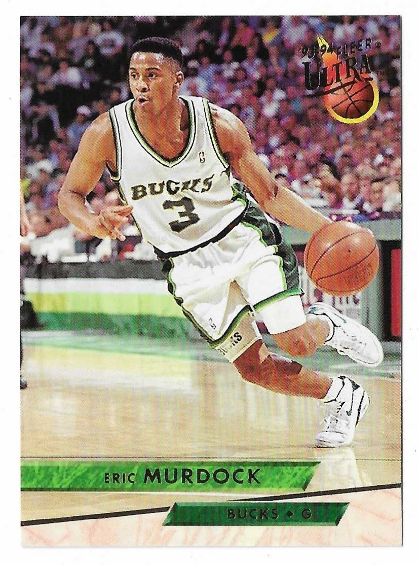 1993-94 Fleer Ultra Basketball Eric Murdock Card #111 Milwaukee Bucks