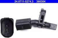 ATE Sensor, Raddrehzahl 24.0711-5274.3 FüR Seat Skoda Audi VW Cupra