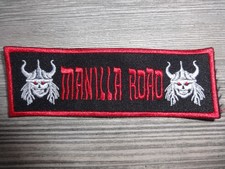 Manilla Road Shape Patch Old Unworn Strip Sax...