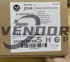 Allen-Bradley 2711PC-T6C20D SER D PanelView Plus Compact 600 AB 2711PC T6C20D