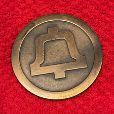 Bell System Bronze Medallion Token Dec 31 1983 End of an Era New Beginning