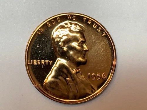 1956 P Lincoln Wheat Cent Gem Proof #2