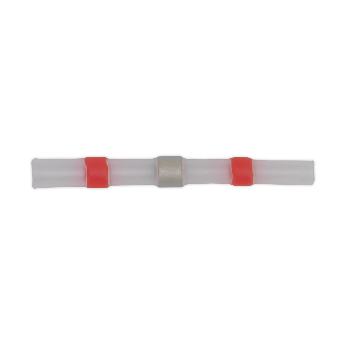 Heat Shrink Butt Connector Solder Terminal 22-18 AWG Red Pack of 25