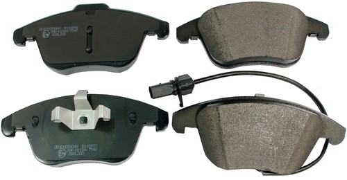 Front DENCKERMANN B110993 Brake Pad Set, disc brake for AUDI