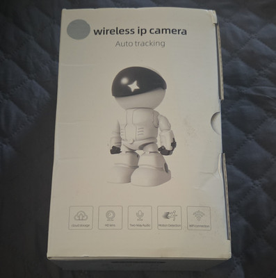 Wireless Wi Fi IP PTZ Camera 3.0MP Auto Motion Tracking 2 Way Audio Indoor