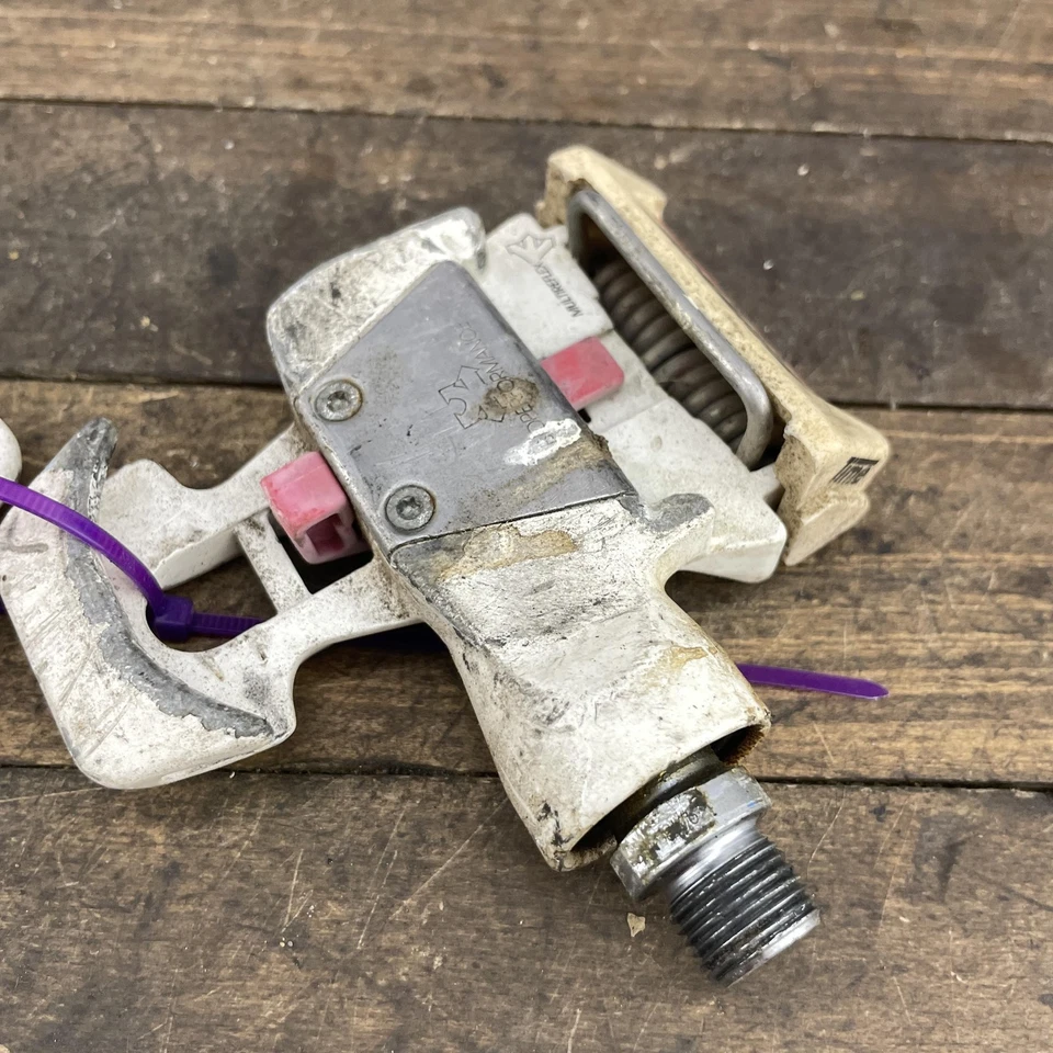 Vintage Time 50.1 Racing Clipless Road Bike Pedals Made in France Pair 460g - Image 4 of 4