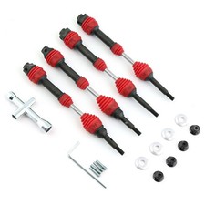 4Pcs Driveshafts For TRAXXAS Hoss/Rustler/Slash/Stampede 4X4 2wd 1/10 RC Car e
