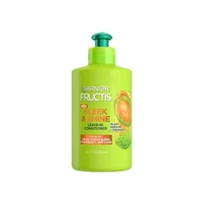 Garnier Fructis Sleek & Shine Leave-In Conditioner Smoothing Cream 10.2 Fl Oz